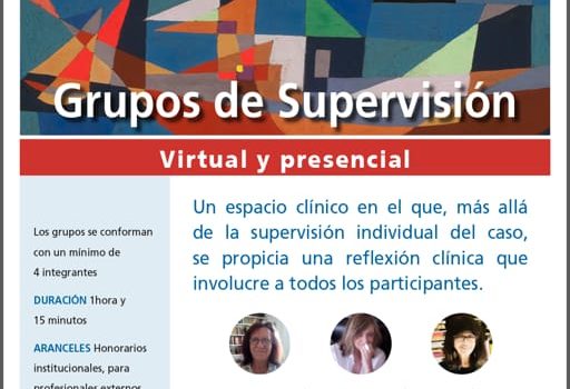 Grupos de Supervisión: virtual y presencial